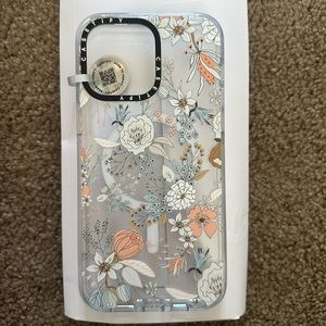 Floral iphone 14 pro max casetify case